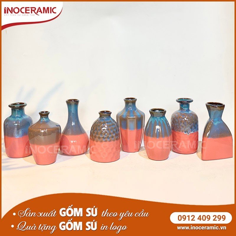 Lọ Hoa Gốm Mini Decor