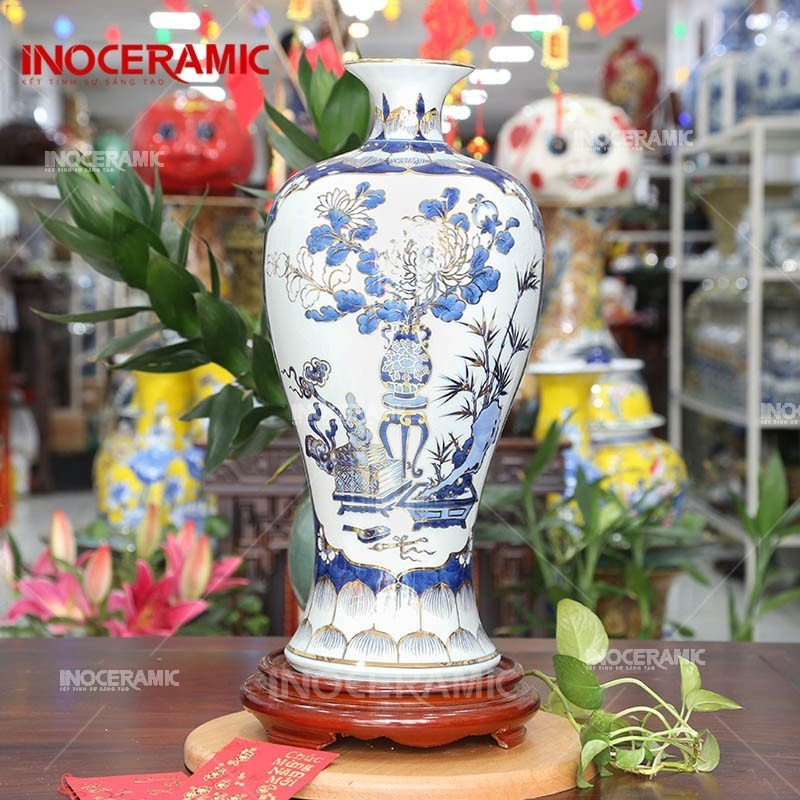 Mai Bình Vẽ Vàng Phú Quý - anh chi tiet 2