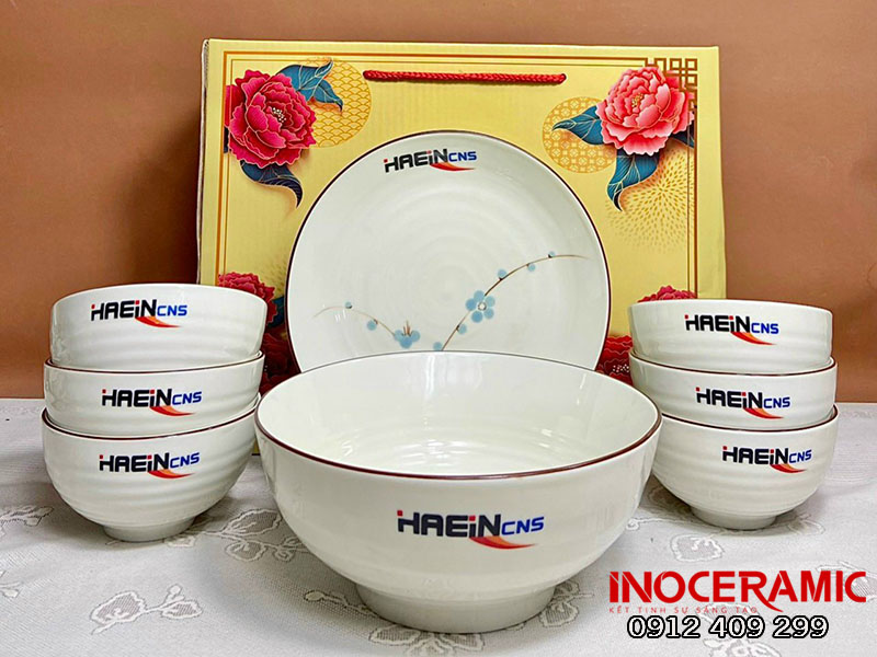 Bát HAEiN làm bằng gốm sứ quà tặng