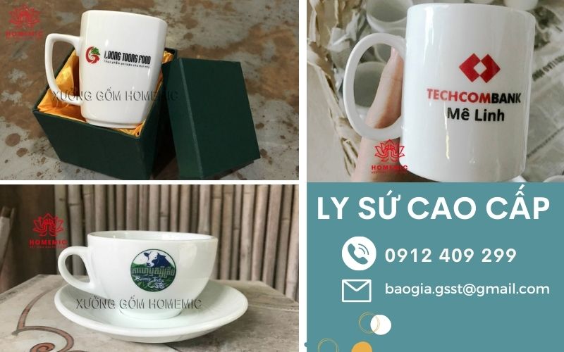 ly sứ cao cấp theo yêu cầu