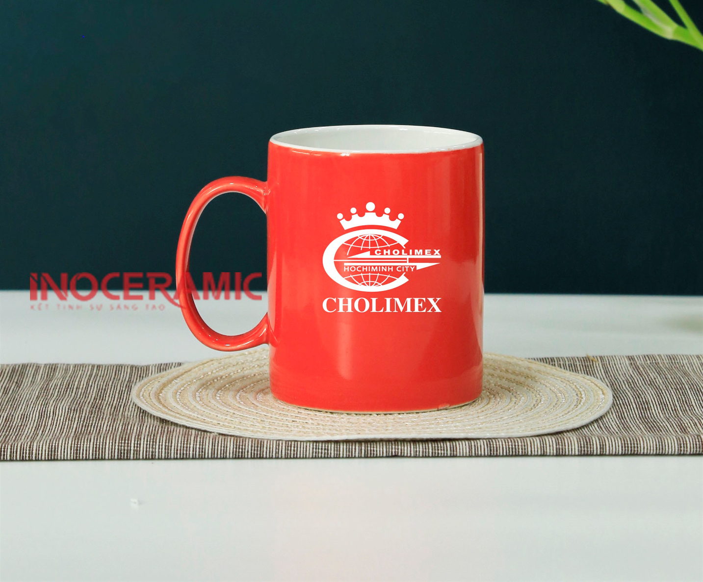 Cholimex ly sứ in logo