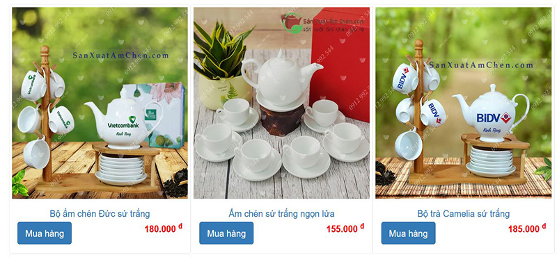Ấm trà, Ấm Chén Giá Rẻ HCM