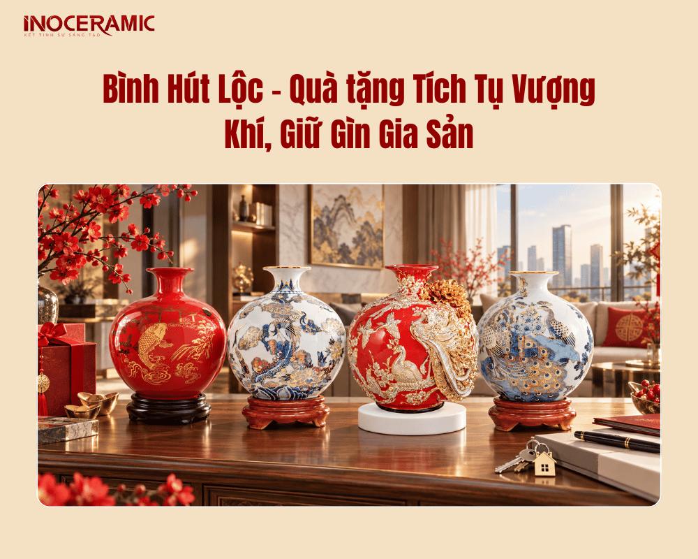 Bình Hút Lộc – Tích Tụ Vượng Khí, Giữ Gìn Gia Sản