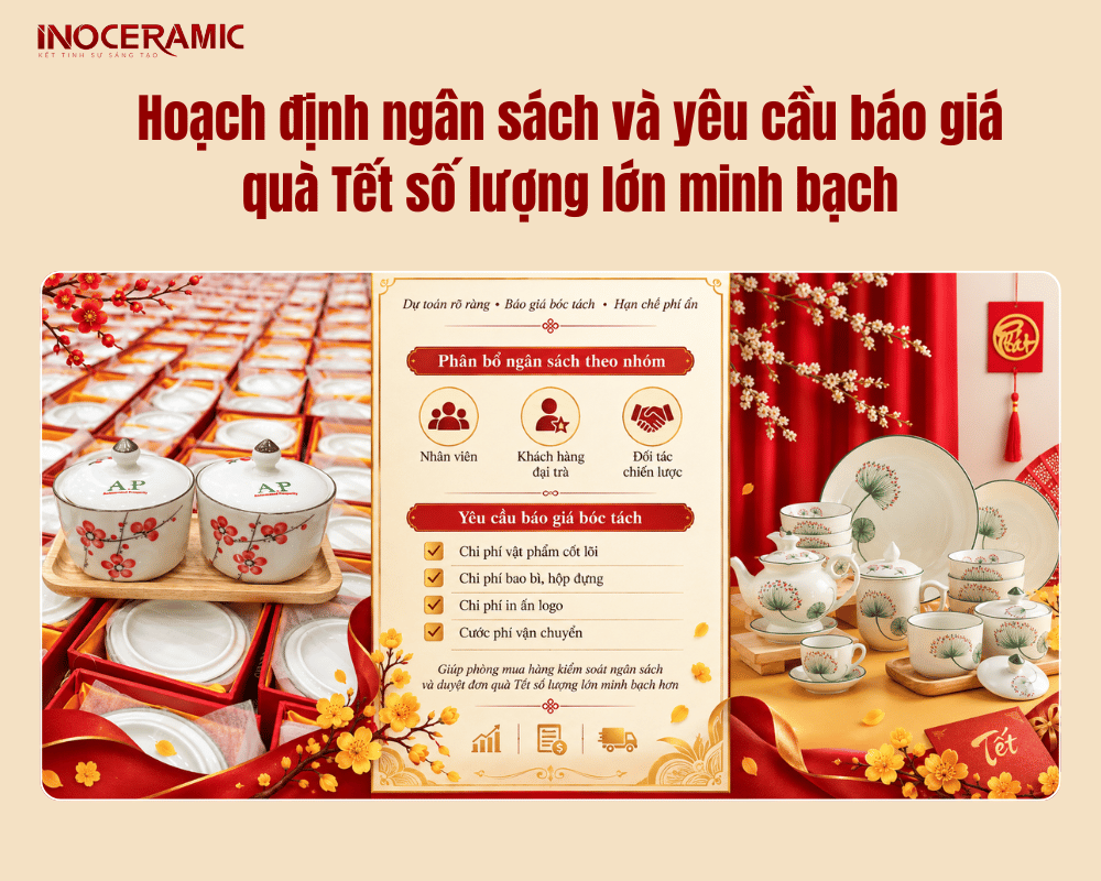 Hoạch định ngân sách và yêu cầu báo giá quà Tết số lượng lớn minh bạch
