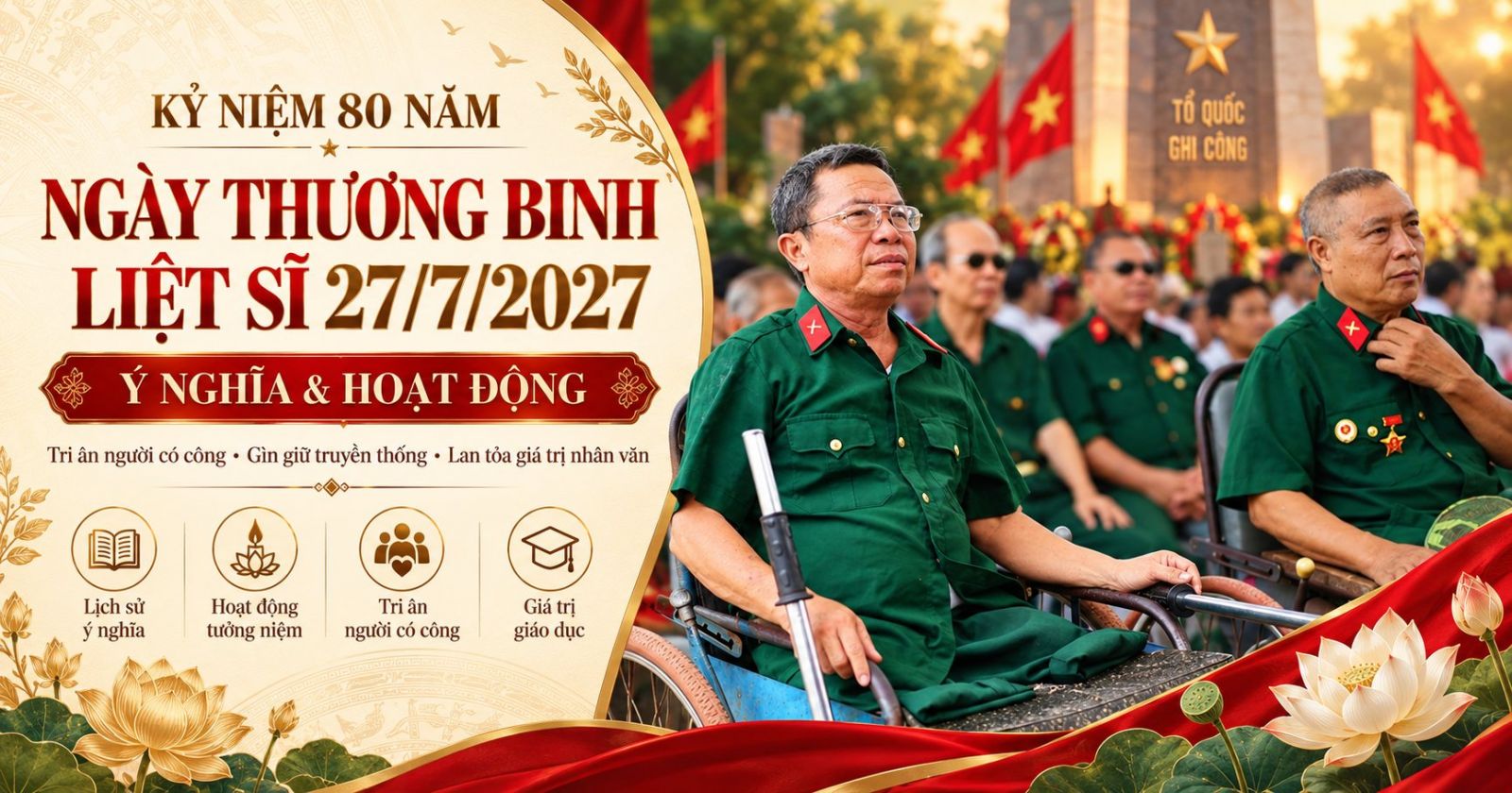Kỷ Niệm 80 Năm Ngày Thương Binh Liệt Sĩ 27/7/2027: Ý Nghĩa & Hoạt Động