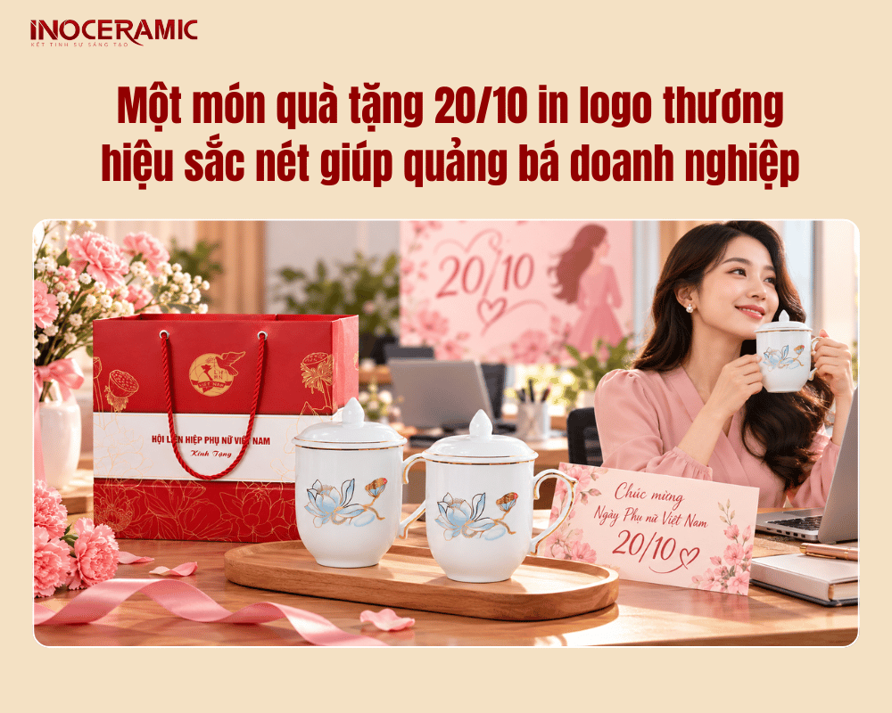 Một món quà tặng 2010 in logo thương hiệu sắc nét giúp quảng bá doanh nghiệp