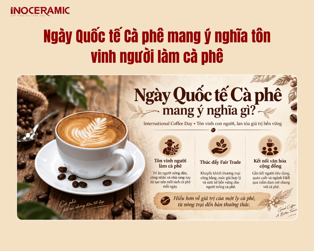 Ngày Quốc tế Cà phê mang ý nghĩa tôn vinh người làm cà phê