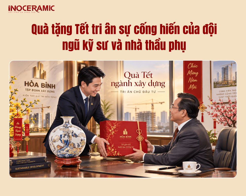 Quà tặng Tết tri ân sự cống hiến của đội ngũ kỹ sư và nhà thầu phụ
