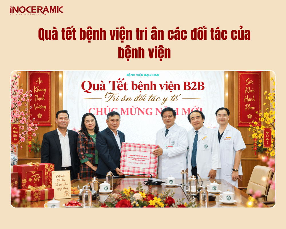 Quà tết bệnh viện tri ân các đối tác của bệnh viện