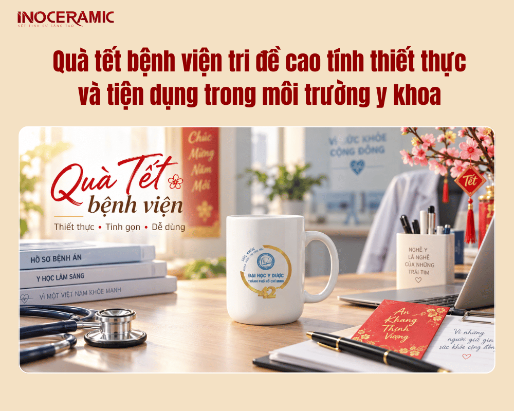 Quà tết bệnh viện tri đề cao tính thiết thực và tiện dụng trong môi trường y khoa