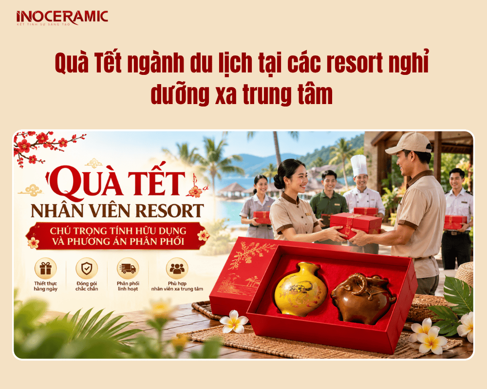 Quà Tết ngành du lịch tại các resort nghỉ dưỡng xa trung tâm