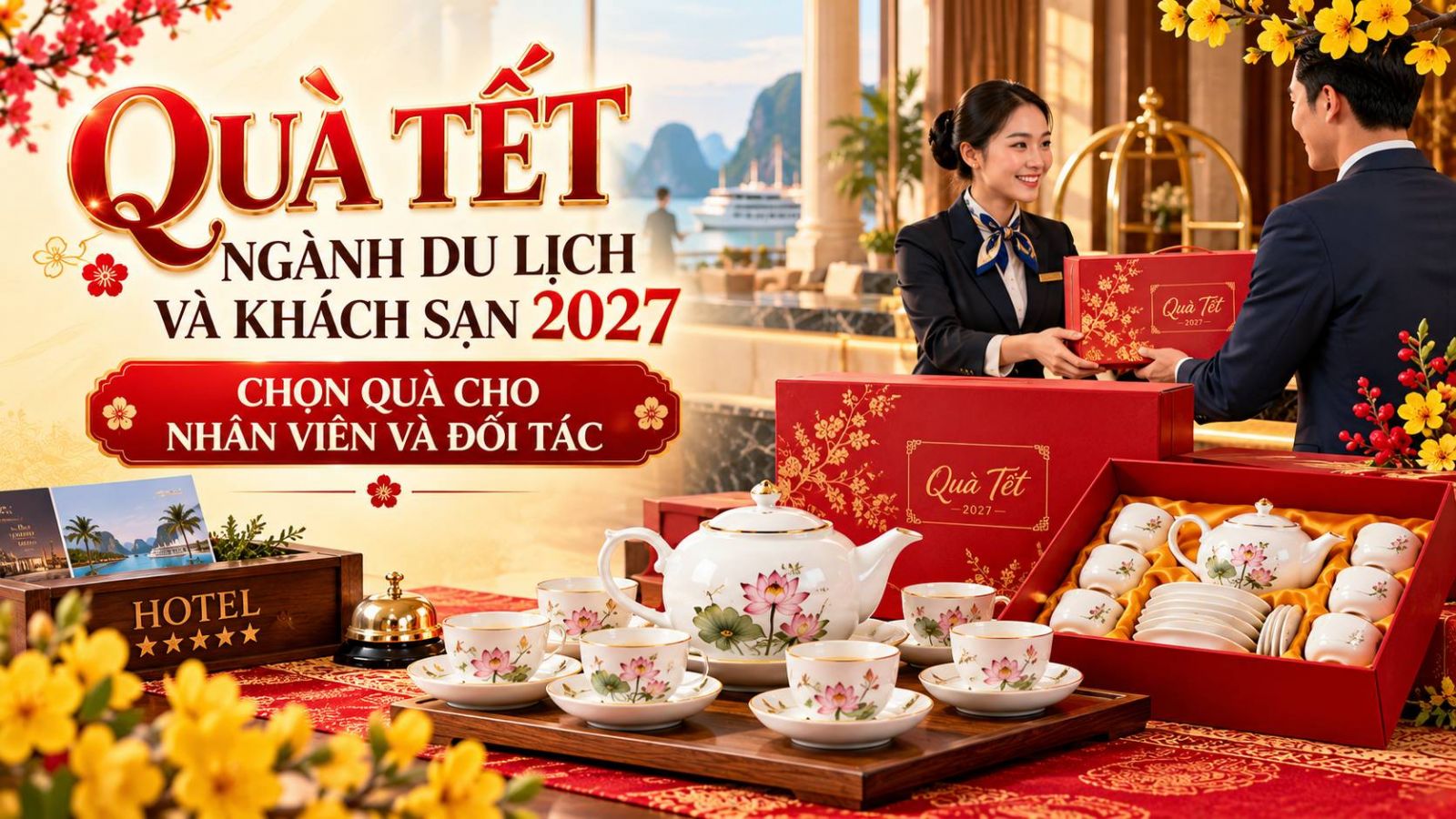 Quà Tết Ngành Du Lịch Và Khách Sạn 2027: Quà Cho Nhân Viên Và Đối Tác