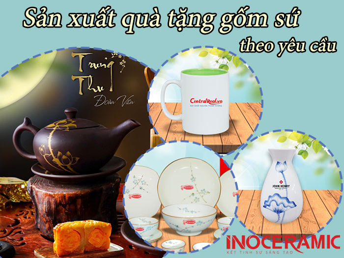 Quà tặng bát đĩa in logo giá rẻ tại TPHCM