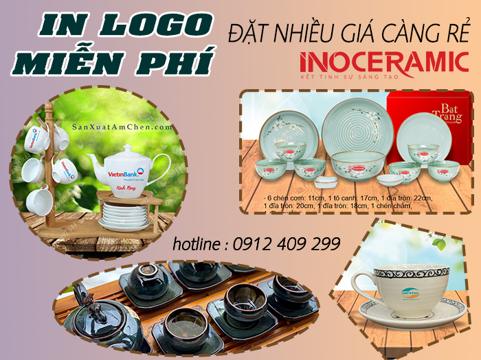 Quà Tặng 8/3 cho công nhân viên - Inoceramic