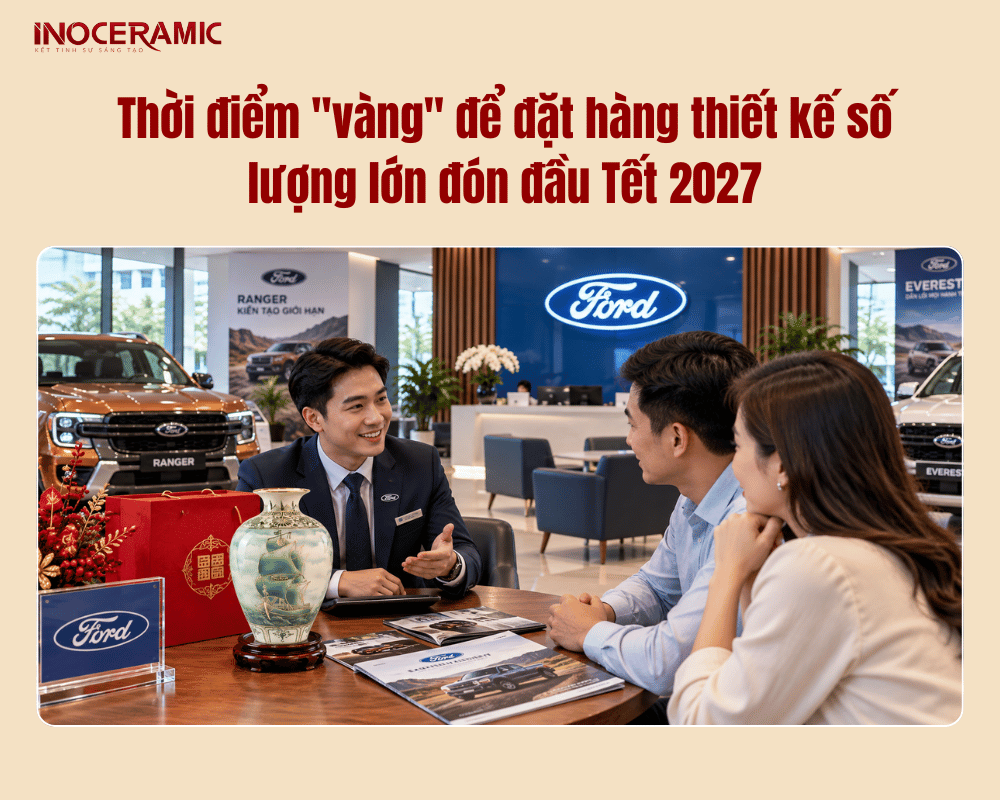 Thời điểm "vàng" để đặt hàng thiết kế số lượng lớn đón đầu Tết 2027