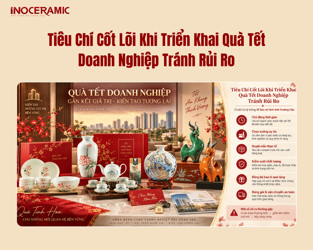 Tiêu Chí Cốt Lõi Khi Triển Khai Quà Tết Doanh Nghiệp Tránh Rủi Ro