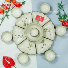 Bộ Hoa Mặt Trời Hoa Đào Chuồn Nhỏ fullset