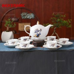 BT Mẫu Đơn Sen Xanh Chỉ Vàng