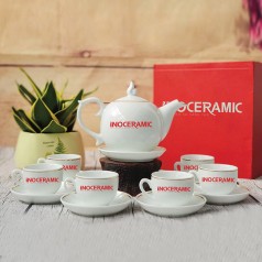 Bộ Trà Ngọn Lửa Chỉ Vàng