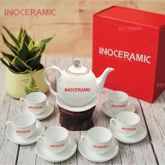 Bộ Trà Xoắn Ốc Chỉ Vàng