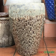 Chậu Trồng Cây Men Núi Lửa