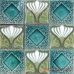 Gạch điểm nổi mix 02