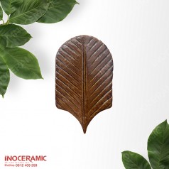 Gạch lông vũ màu nâu