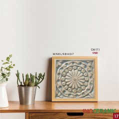Gạch Gốm Nâu Nhạt Hoài Niệm Bát Tràng