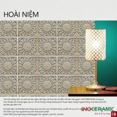 Gạch Gốm Nâu Nhạt Hoài Niệm Bát Tràng - anh chi tiet 2