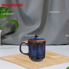 Ly Miệng Loe Có Nắp