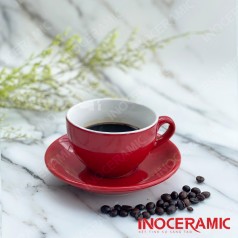 Ly cappuccino đỏ