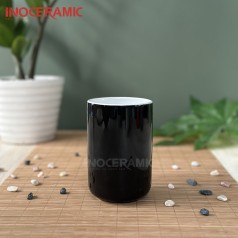 Ly sứ không quai màu đen - LSM - N039