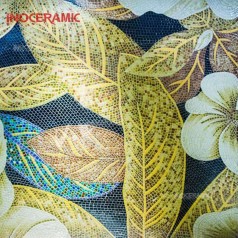 Tranh Mosaic Thu Vàng