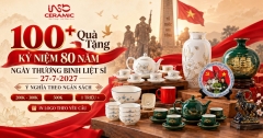 100+ Quà Tặng Kỷ Niệm 80 Năm Ngày Thương Binh Liệt Sĩ 2027 In Logo Theo Yêu Cầu