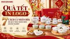 100+ Quà Tết in logo giúp cá nhân hóa bộ quà theo nhận diện doanh nghiệp